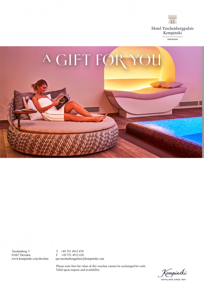 Day use Taschenbergpalais Spa